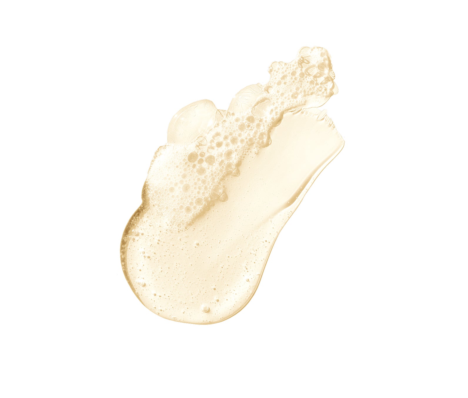 Bubbles on a white background